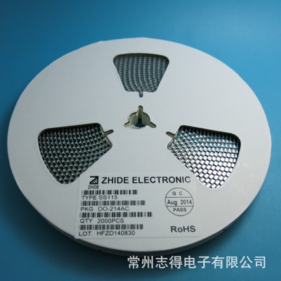 SS115肖特基二極管貼片SMA 原裝正品，志得電子專業(yè)供應(yīng)